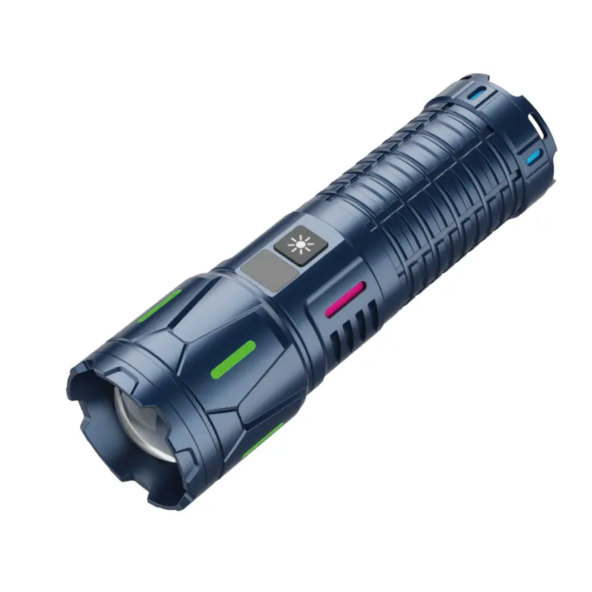 Lampu Suluh Taktikal LED 100W USB Boleh Dicas semula
