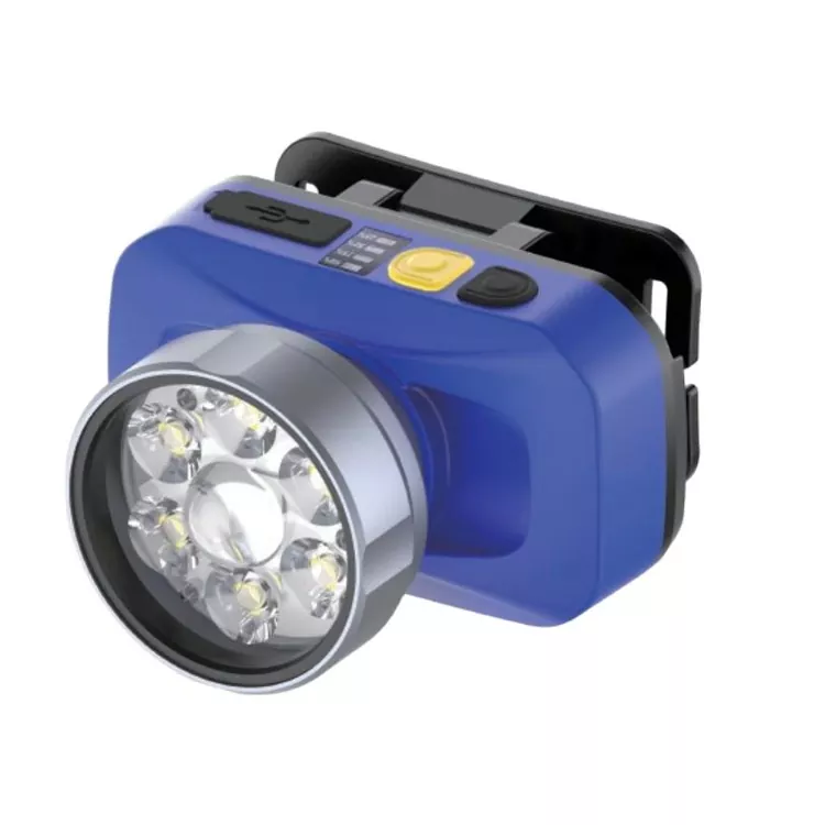 Lampu Depan LED Laser Putih Berkuasa 18650 untuk Kegunaan Luar