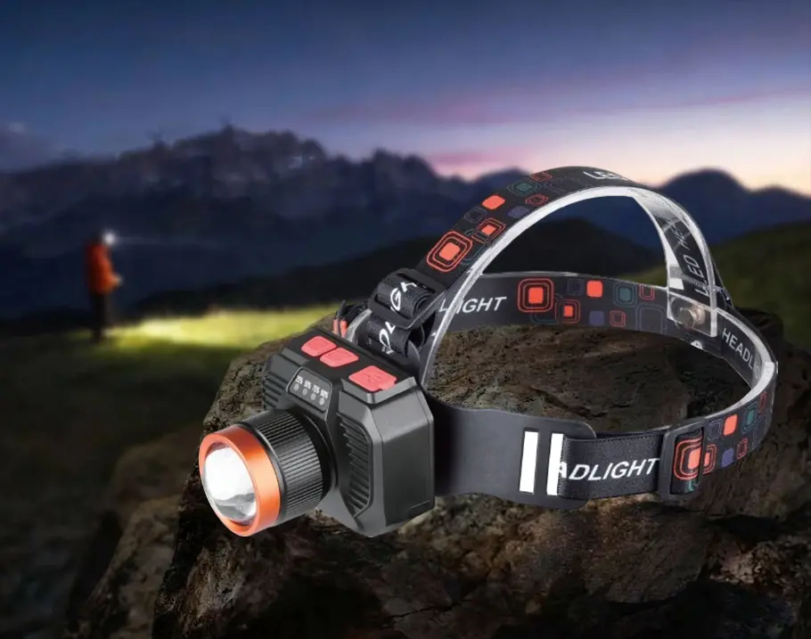 Siri baharu lampu depan LED gred profesional