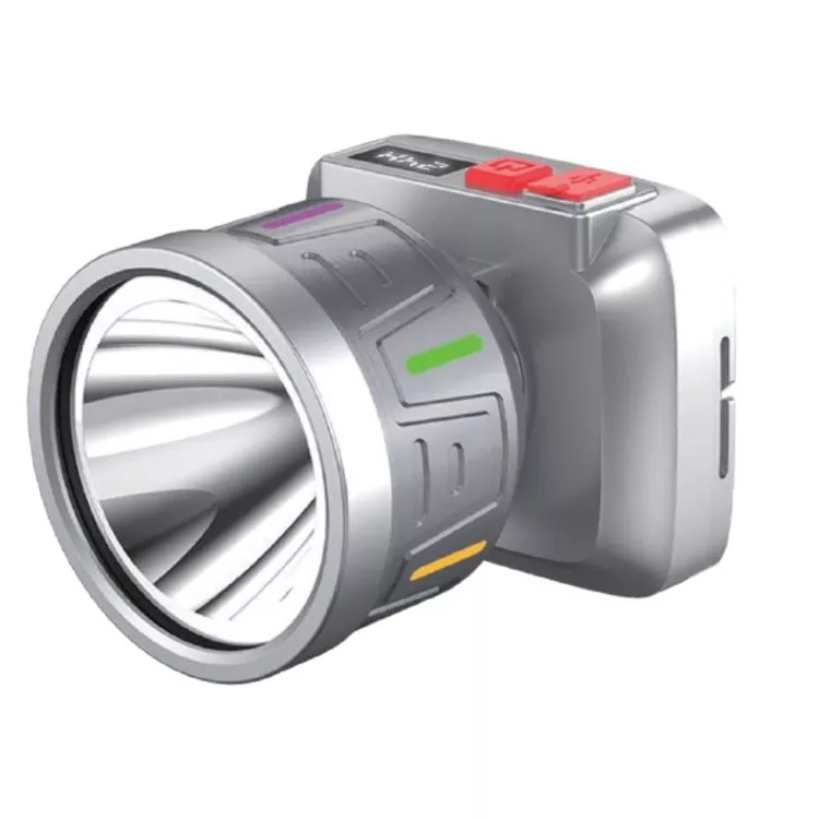 Lampu Depan LED Laser Putih Kecerahan Tinggi Boleh Dicas Semula